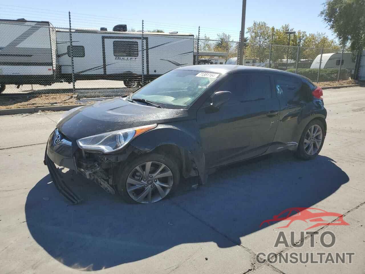 HYUNDAI VELOSTER 2017 - KMHTC6AD6HU312851