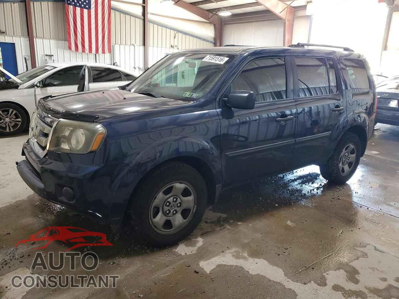HONDA PILOT 2011 - 5FNYF4H2XBB089207