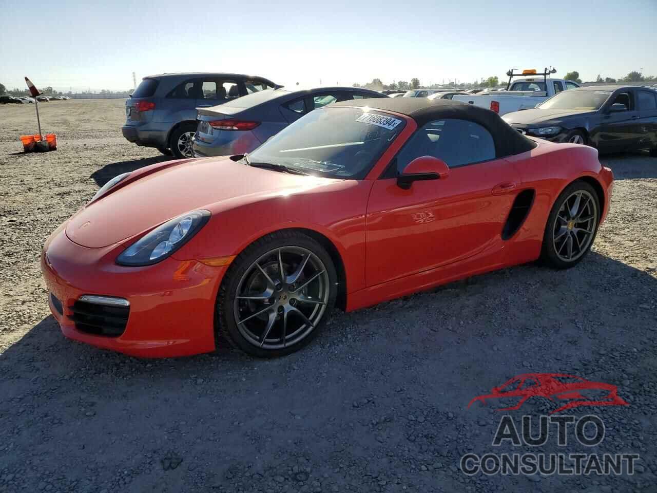 PORSCHE BOXSTER 2016 - WP0CA2A81GS120785