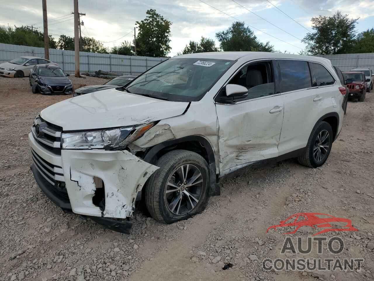 TOYOTA HIGHLANDER 2019 - 5TDZZRFH0KS367396