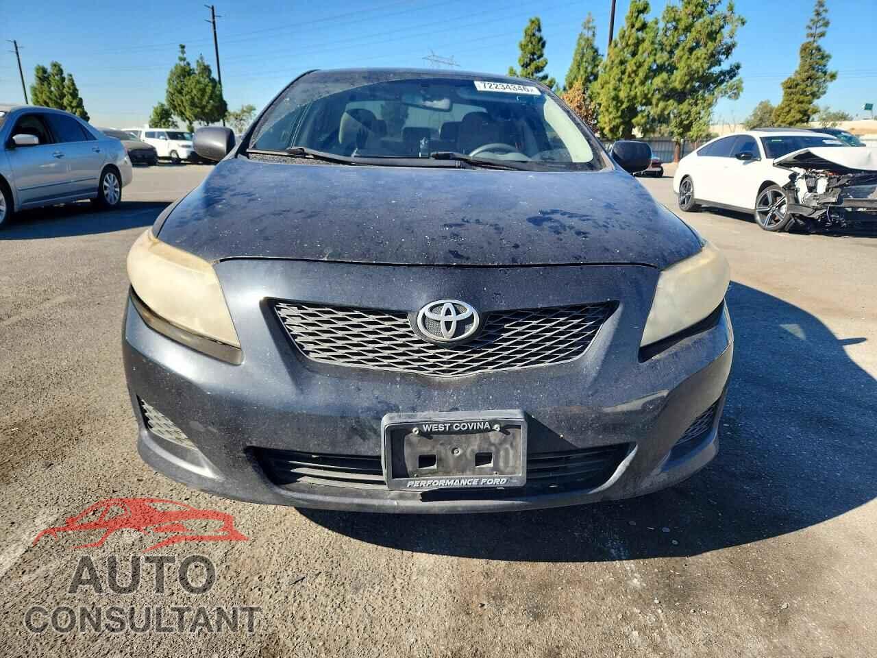 TOYOTA COROLLA 2009 - JTDBL40E199047615