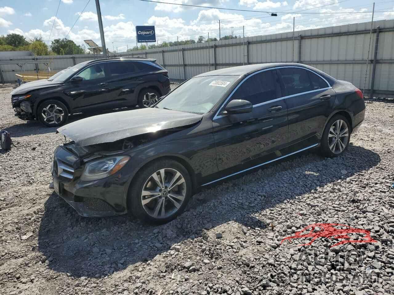 MERCEDES-BENZ C-CLASS 2018 - WDDWF4JBXJR357270