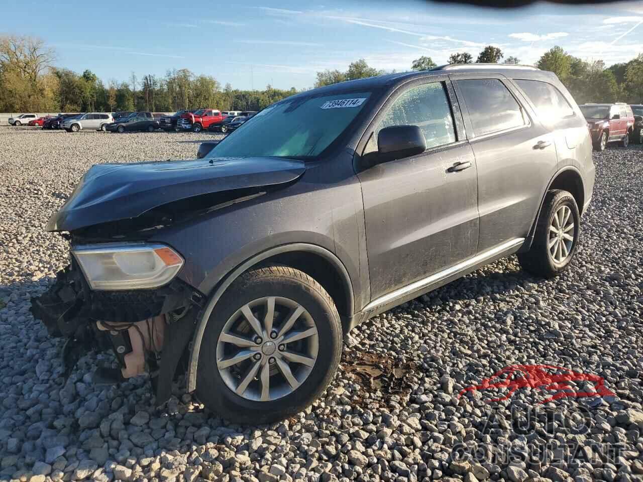 DODGE DURANGO 2016 - 1C4RDJAG2GC300449