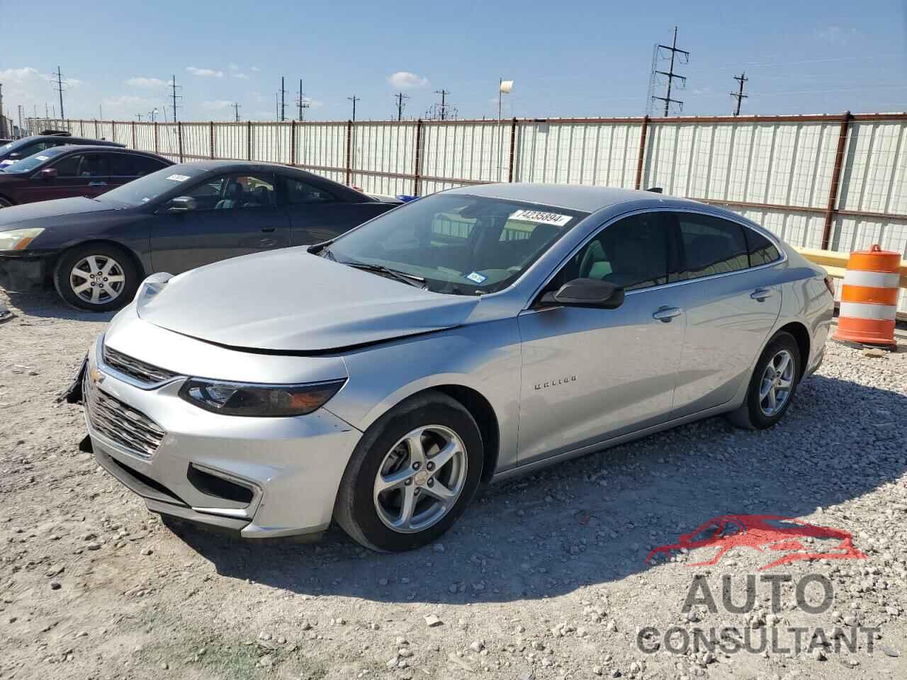 CHEVROLET MALIBU 2018 - 1G1ZB5STXJF134558