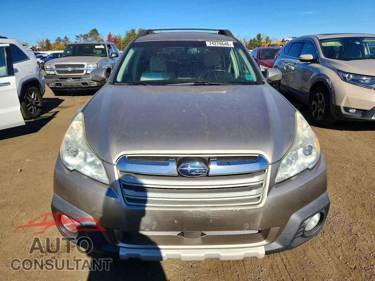 SUBARU OUTBACK 2014 - 4S4BRBLC8E3200481