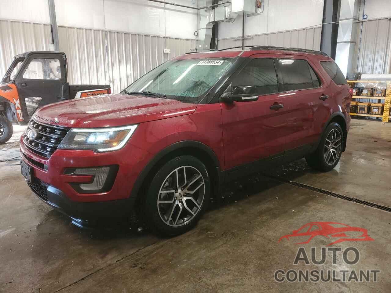 FORD EXPLORER 2017 - 1FM5K8GT2HGA75683