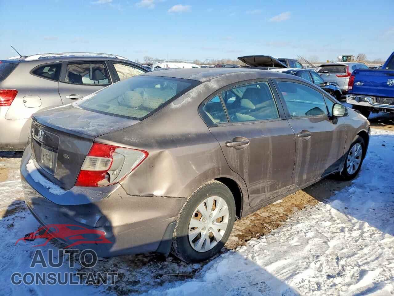 HONDA CIVIC 2012 - 2HGFB2F59CH516524