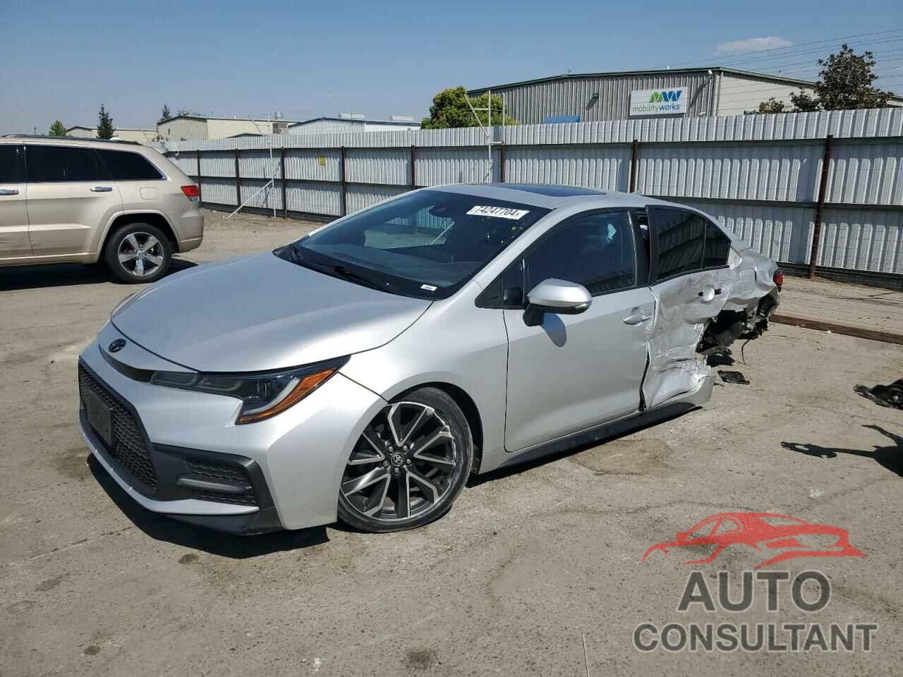 TOYOTA COROLLA 2021 - 5YFP4MCE9MP093548