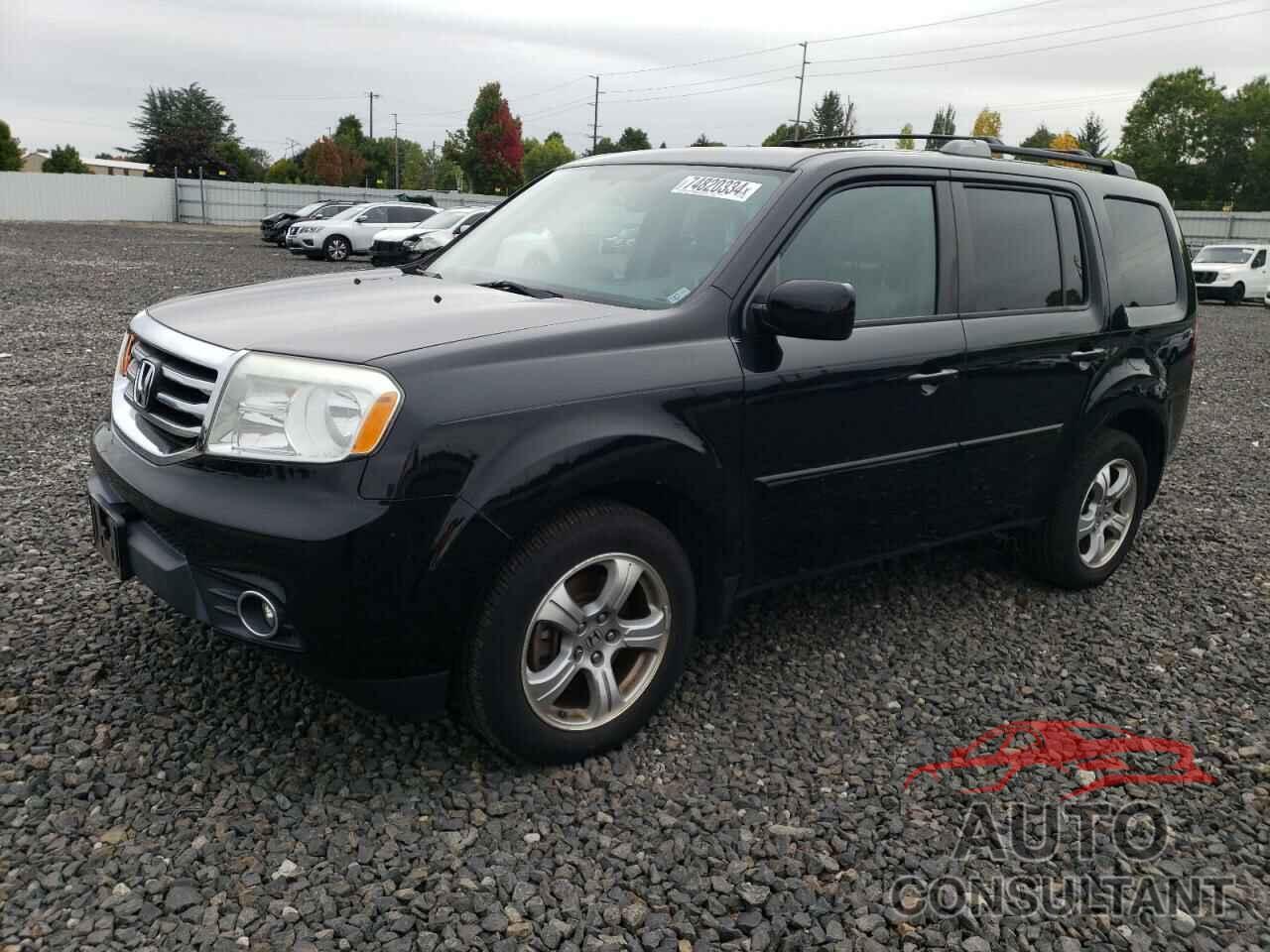 HONDA PILOT 2013 - 5FNYF4H46DB069511