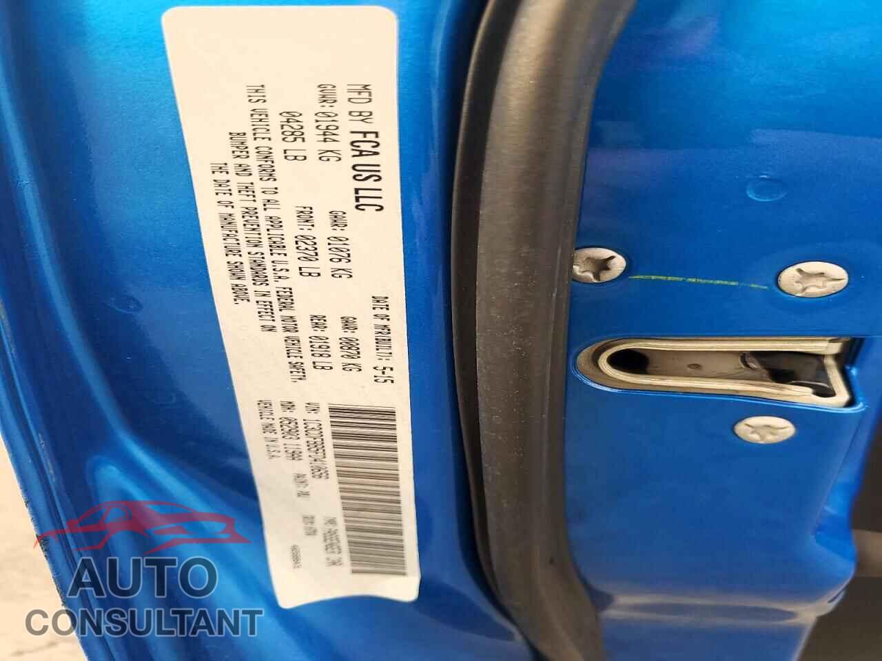 DODGE DART 2015 - 1C3CDFBB5FD410656