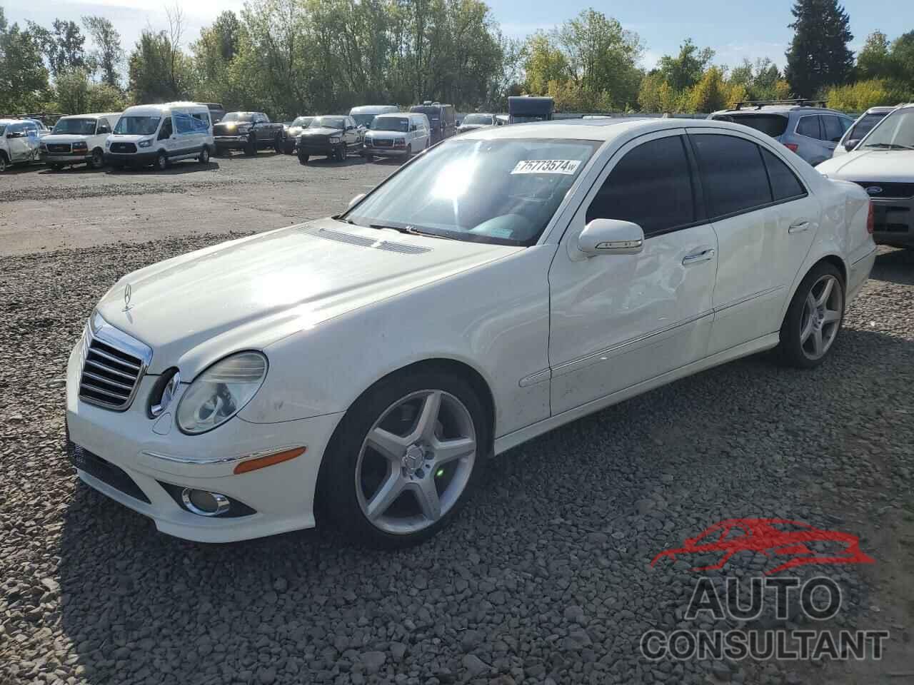 MERCEDES-BENZ E-CLASS 2009 - WDBUF56X19B407066