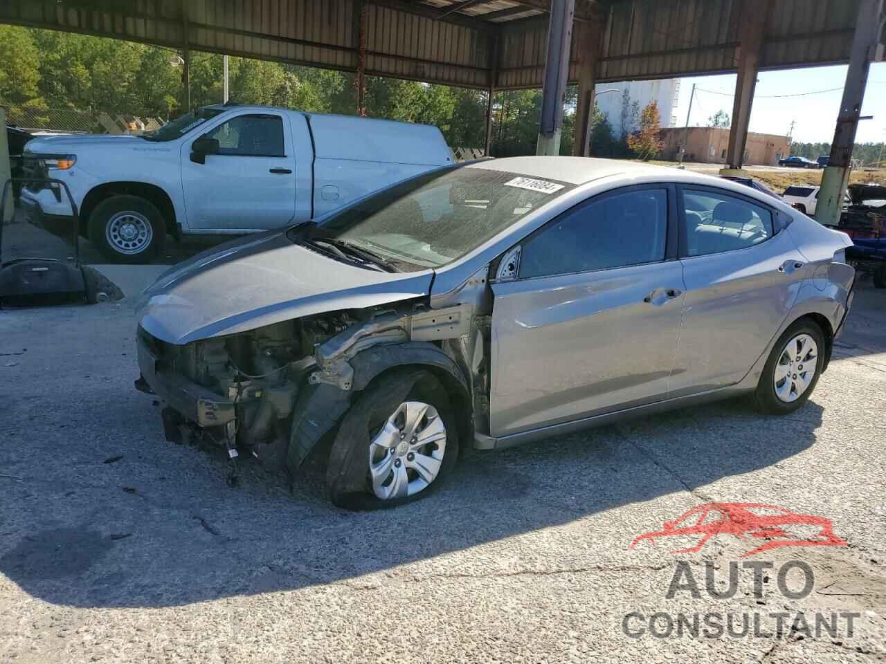 HYUNDAI ELANTRA 2016 - KMHDH4AE8GU492948