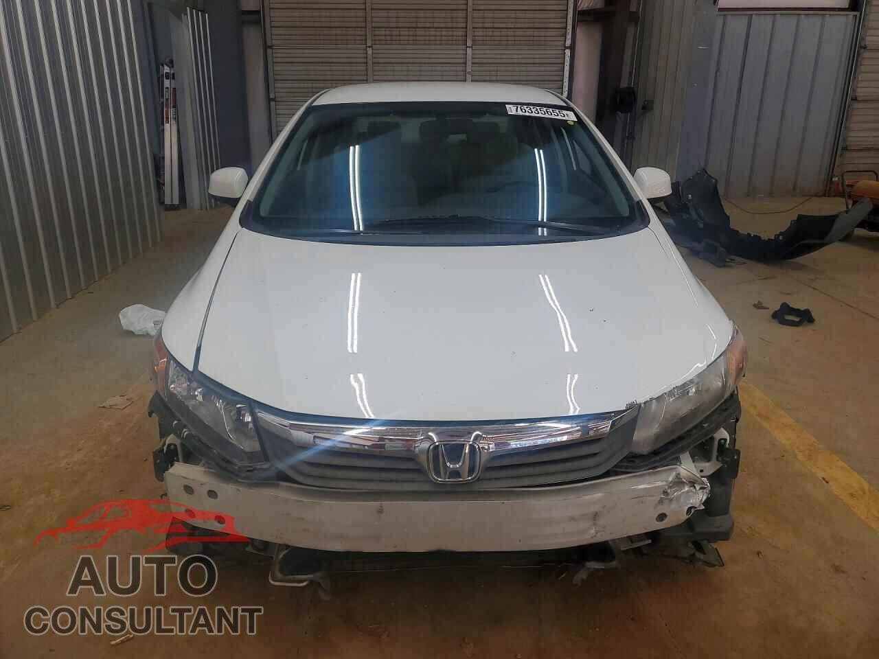 HONDA CIVIC 2012 - 2HGFB2F54CH576274