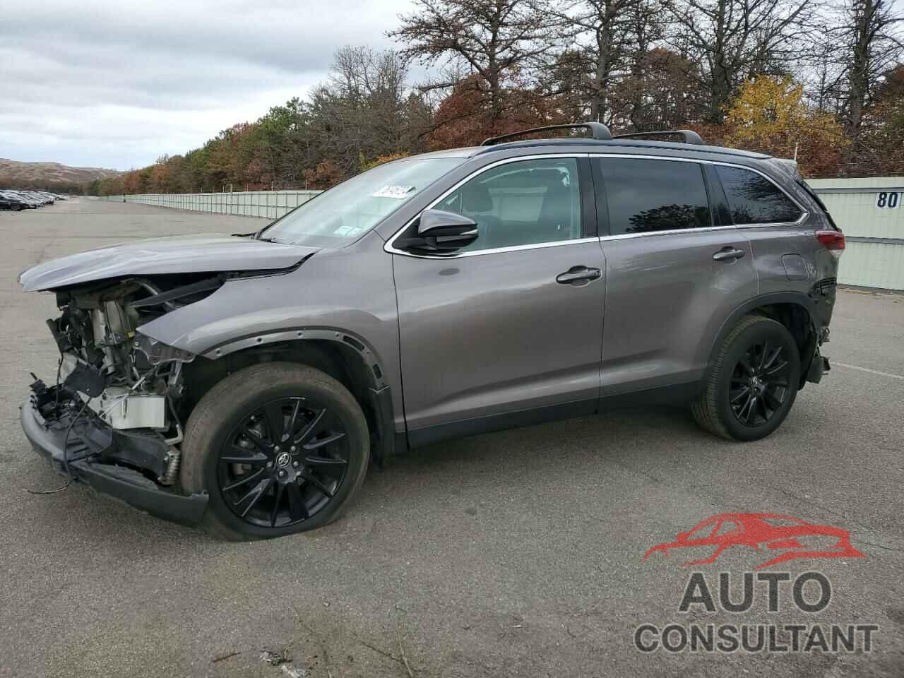 TOYOTA HIGHLANDER 2019 - 5TDJZRFH8KS624673