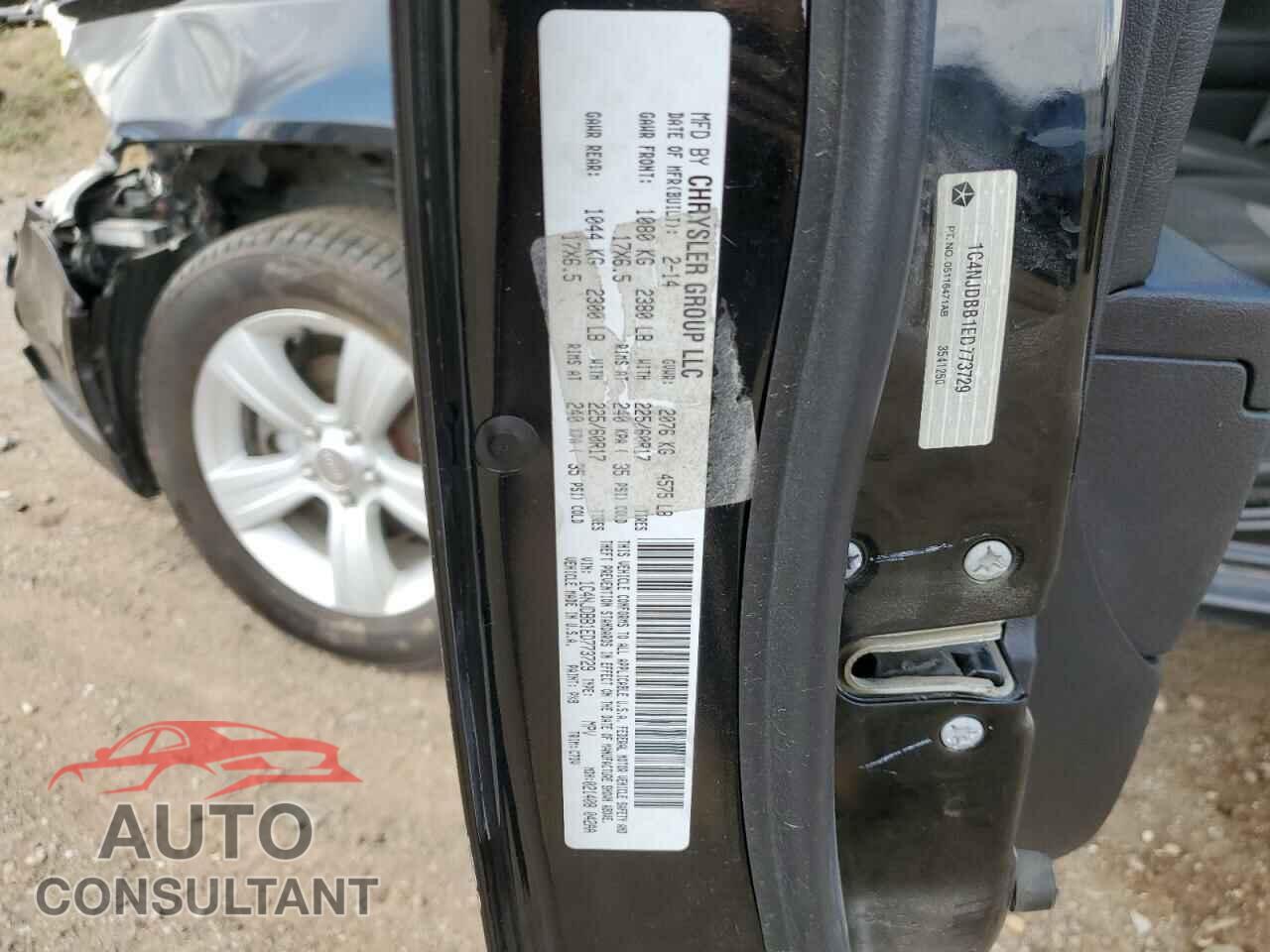 JEEP COMPASS 2014 - 1C4NJDBB1ED773729