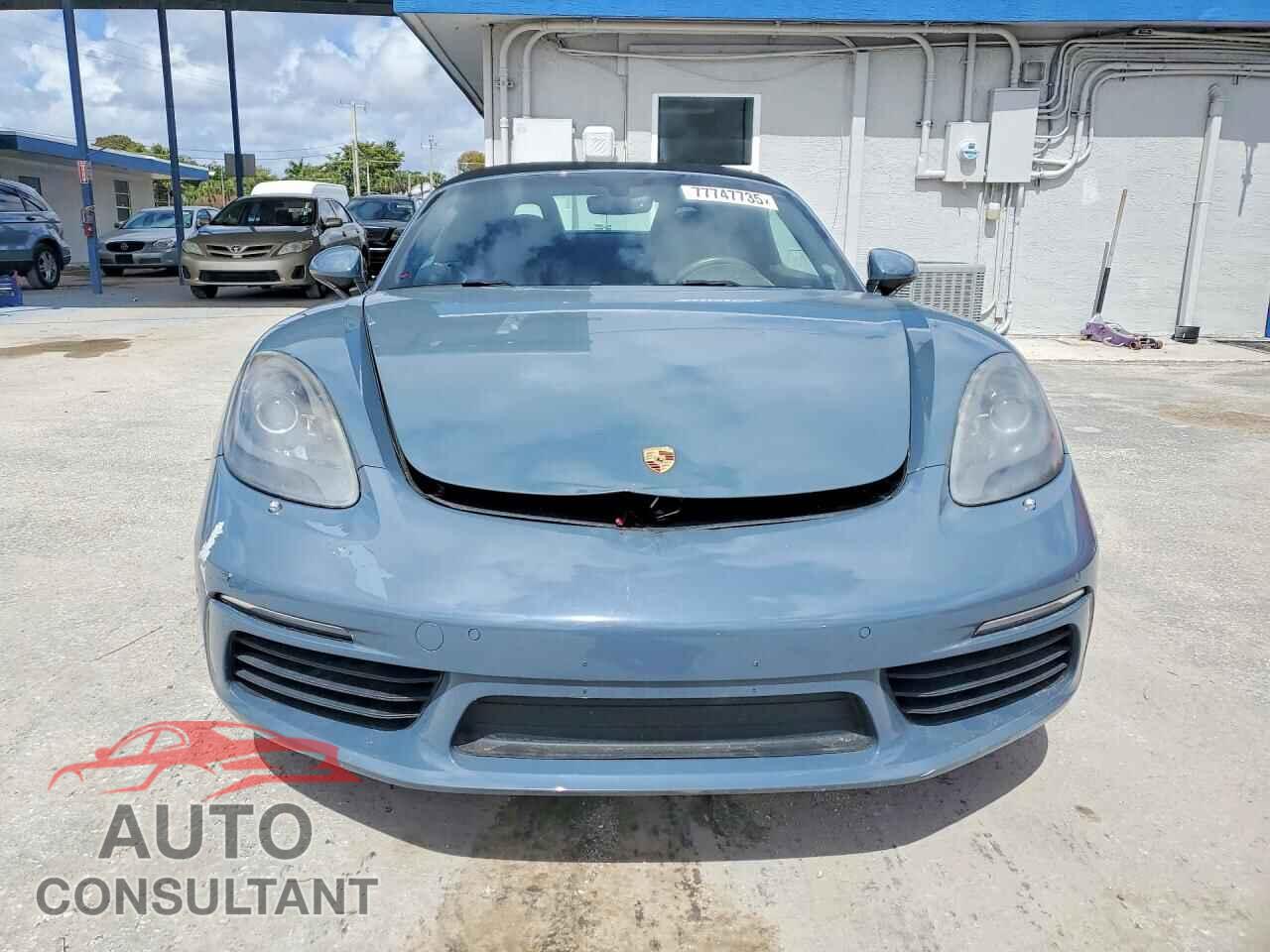 PORSCHE BOXSTER 2017 - WP0CA2A82HS220797