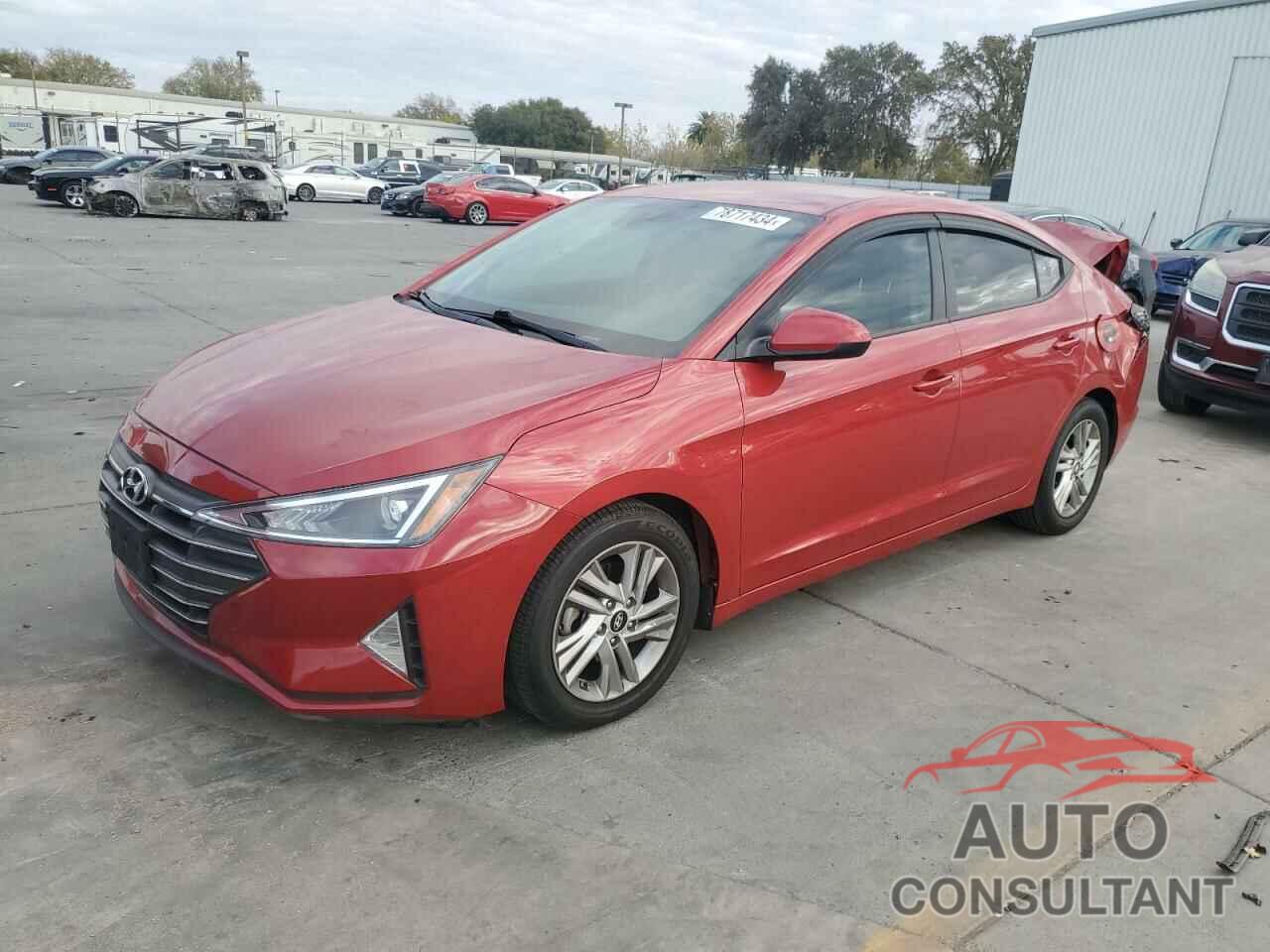 HYUNDAI ELANTRA 2020 - 5NPD84LF5LH541487