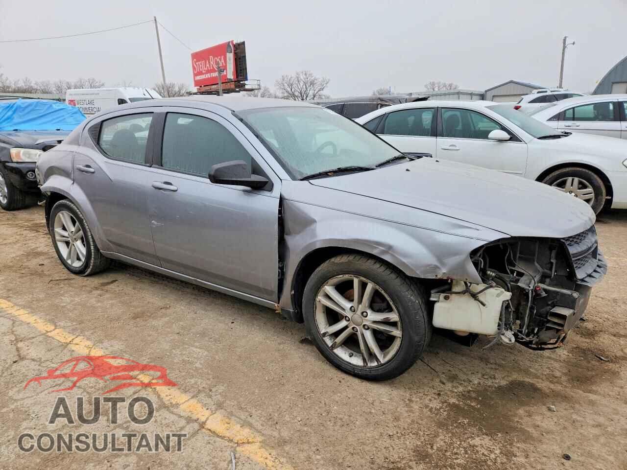 DODGE AVENGER 2013 - 1C3CDZCB3DN567948