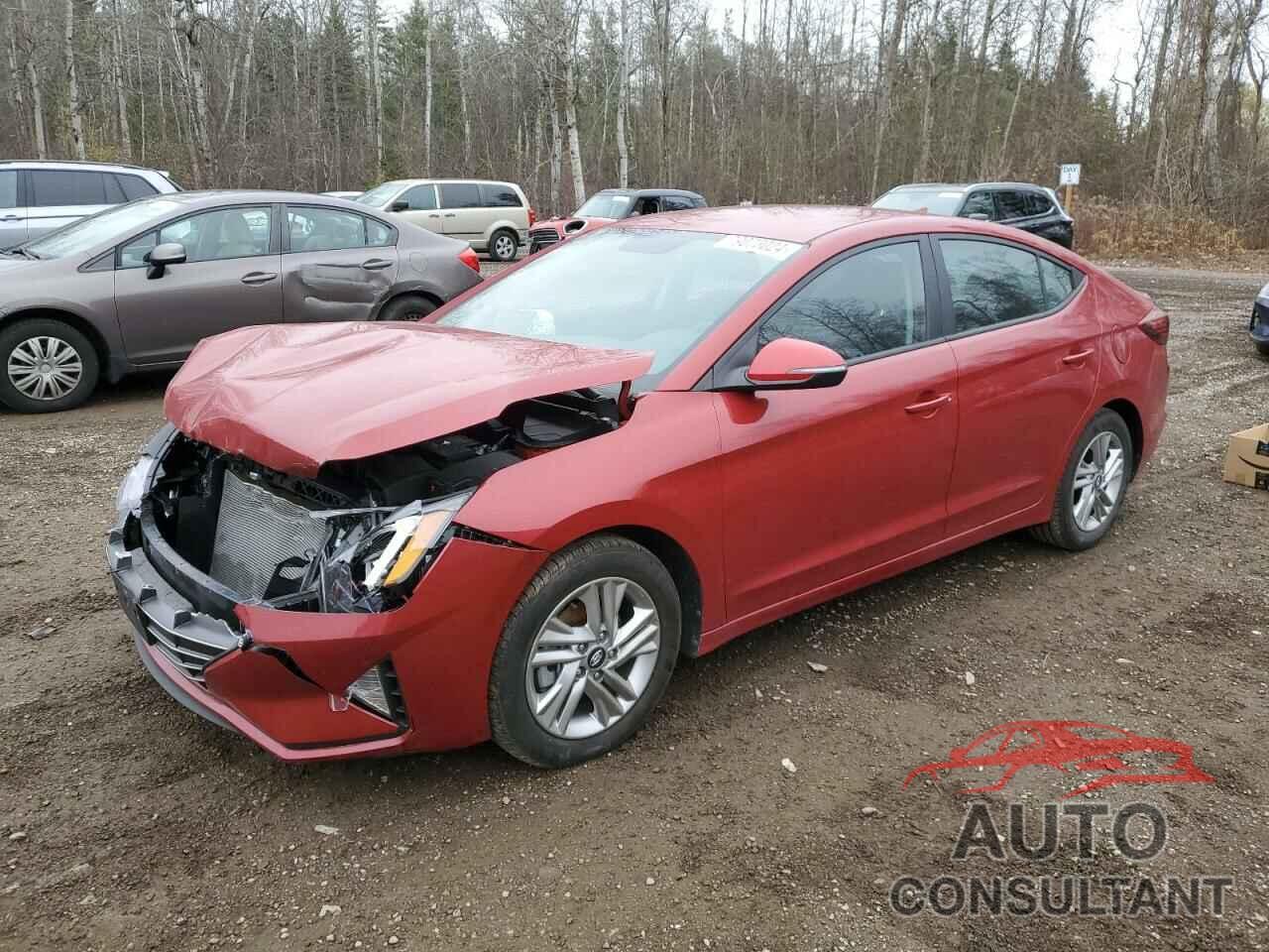 HYUNDAI ELANTRA 2020 - KMHD84LF4LU920319