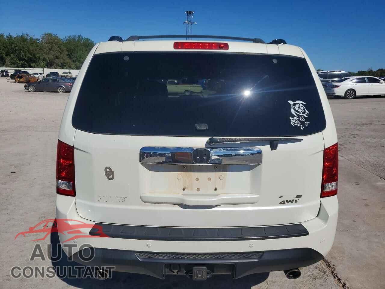 HONDA PILOT 2012 - 5FNYF4H97CB078860