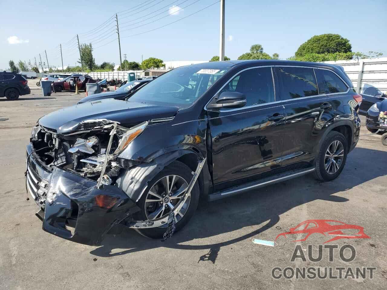 TOYOTA HIGHLANDER 2017 - 5TDZARFH1HS026749