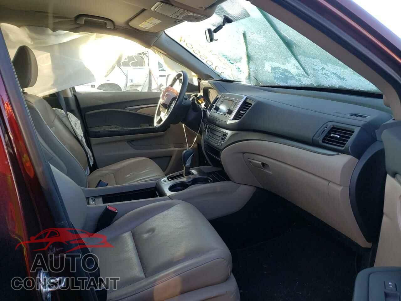 HONDA RIDGELINE 2017 - 5FPYK2F51HB005580