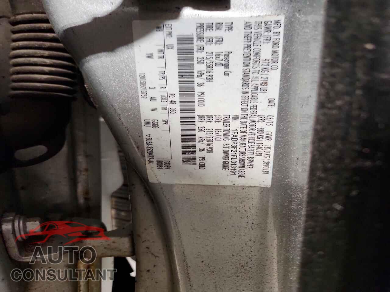 FORD FOCUS 2015 - 1FADP3F21FL313191