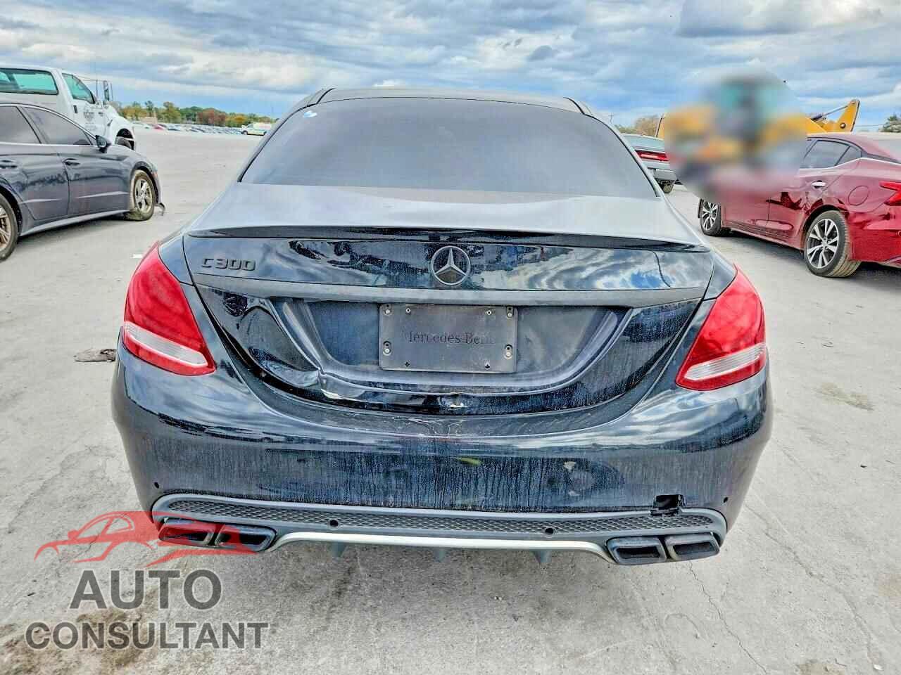 MERCEDES-BENZ C-CLASS 2017 - WDDWF4JB2HR304847