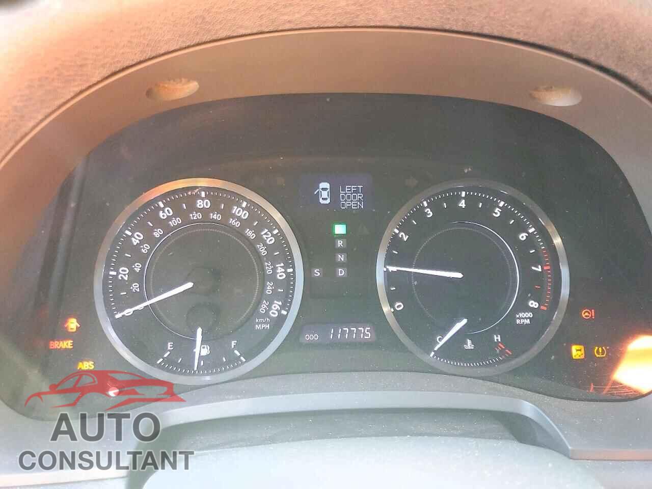 LEXUS IS 2012 - JTHFF2C28C2525364