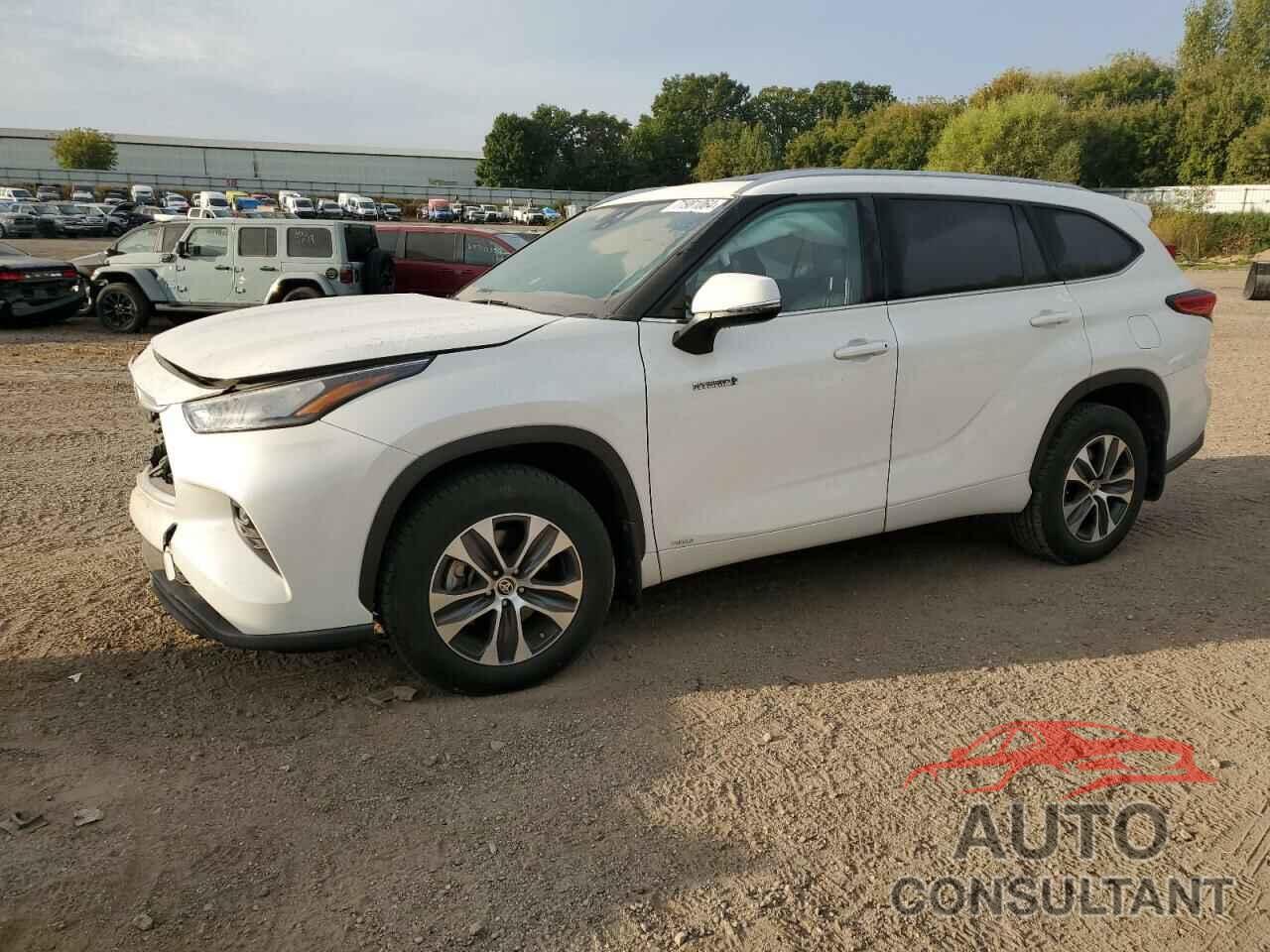 TOYOTA HIGHLANDER 2020 - 5TDGBRCH1LS508719