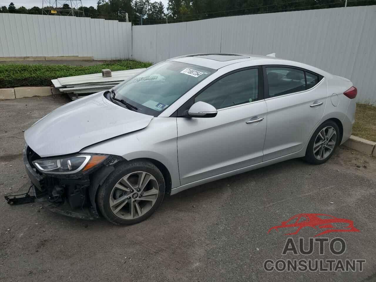 HYUNDAI ELANTRA 2017 - KMHD84LF2HU065126