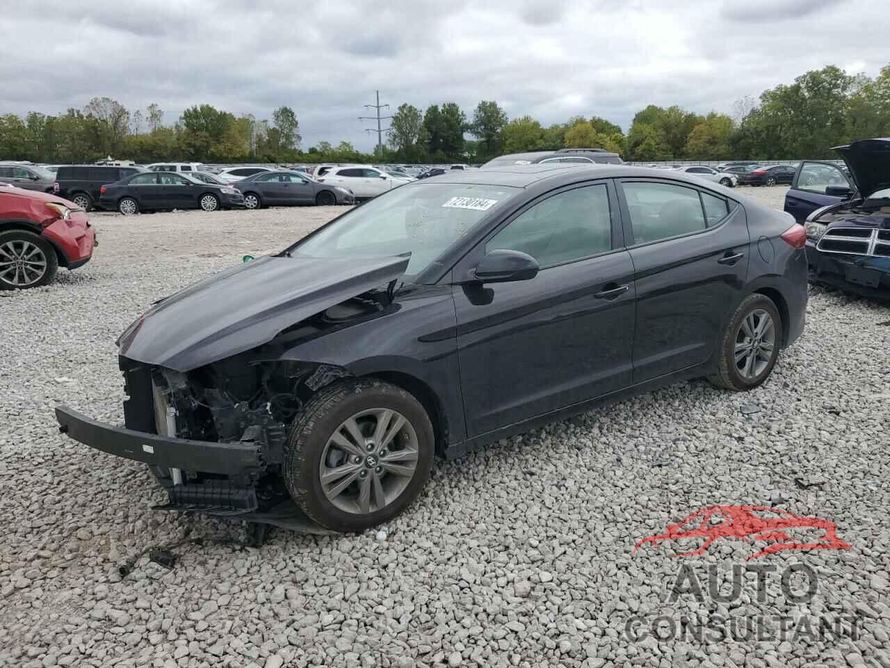 HYUNDAI ELANTRA 2017 - KMHD84LF1HU237310