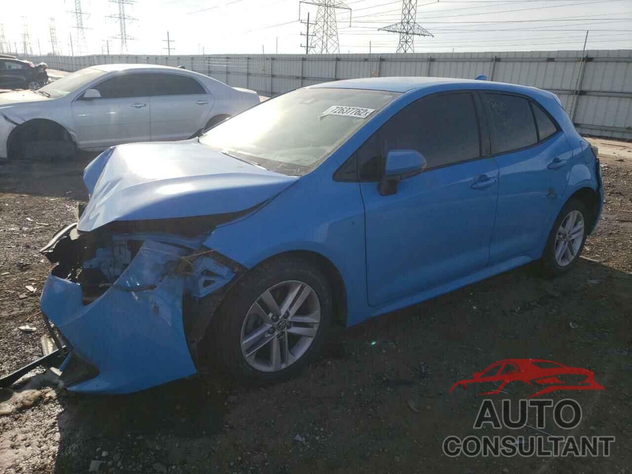 TOYOTA COROLLA 2019 - JTNK4RBE7K3012976