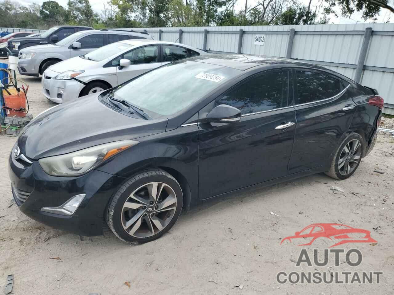 HYUNDAI ELANTRA 2014 - KMHDH4AE9EU134755