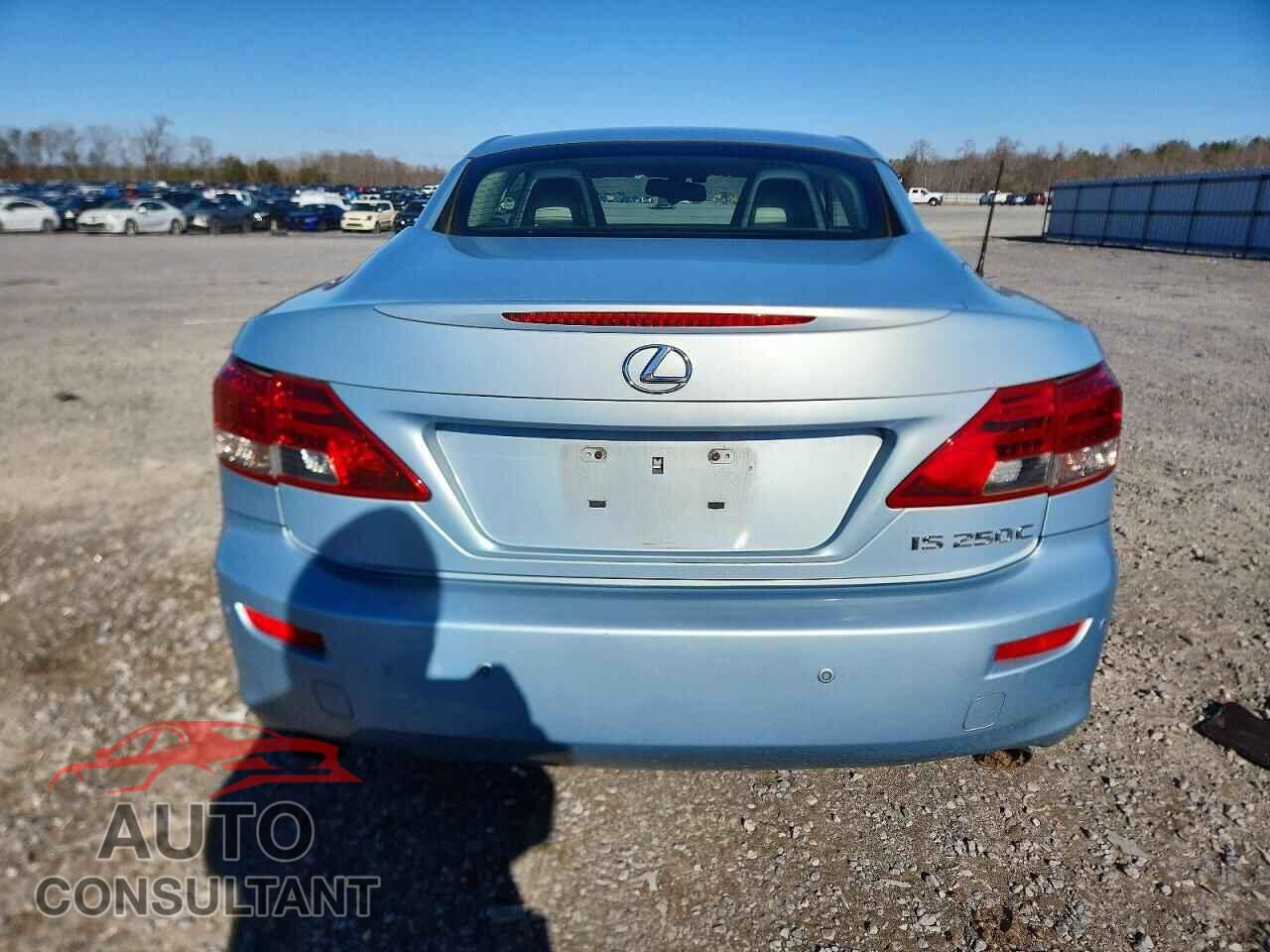 LEXUS IS 2011 - JTHFF2C28B2520423