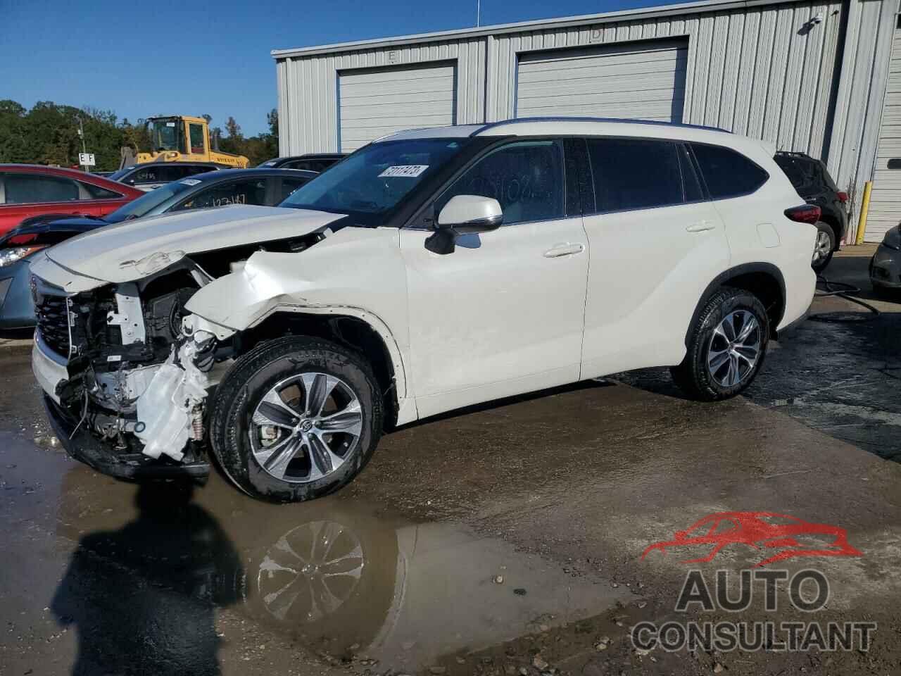 TOYOTA HIGHLANDER 2021 - 5TDGZRAH7MS072782