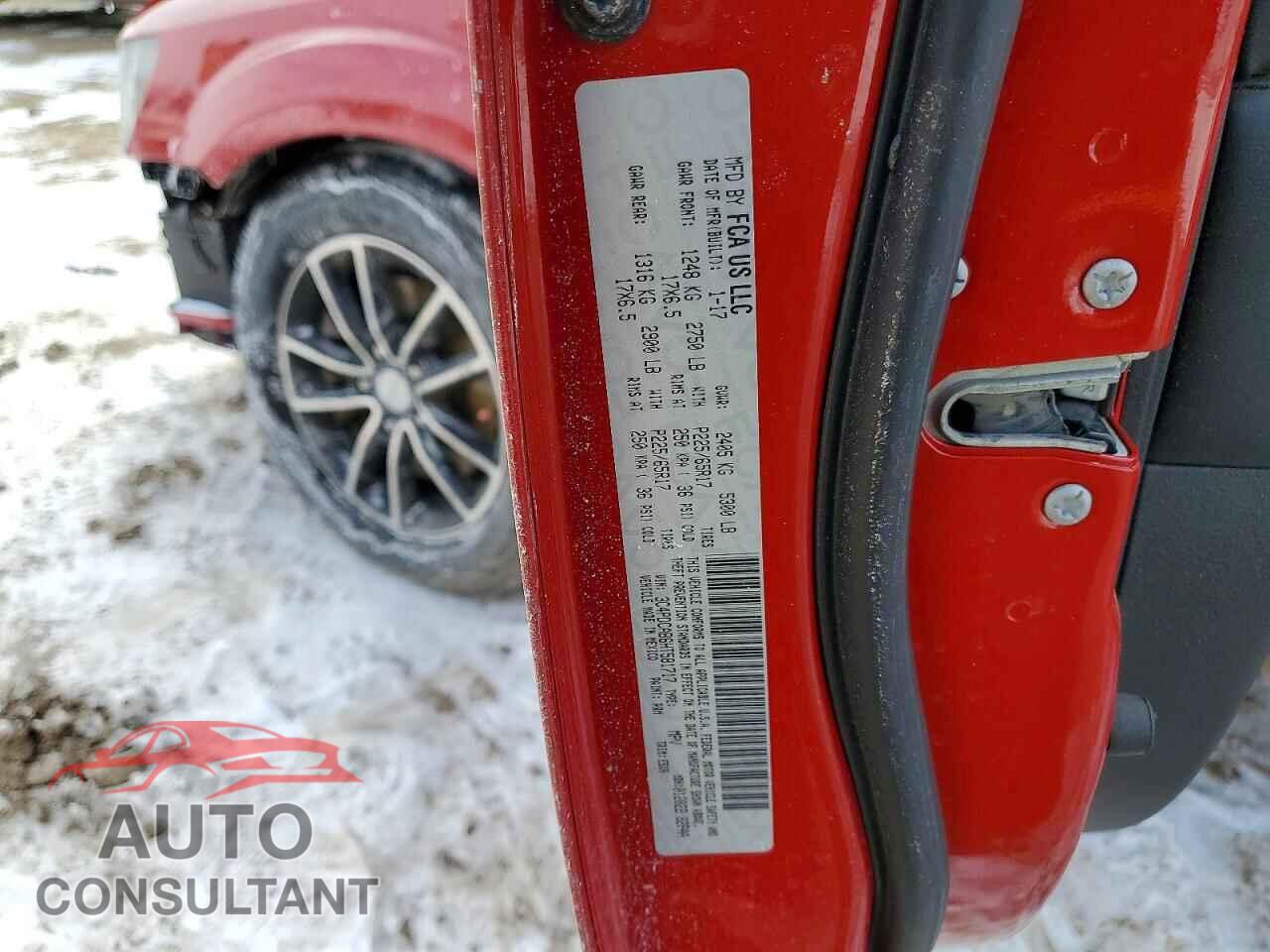 DODGE JOURNEY 2017 - 3C4PDCAB6HT581717