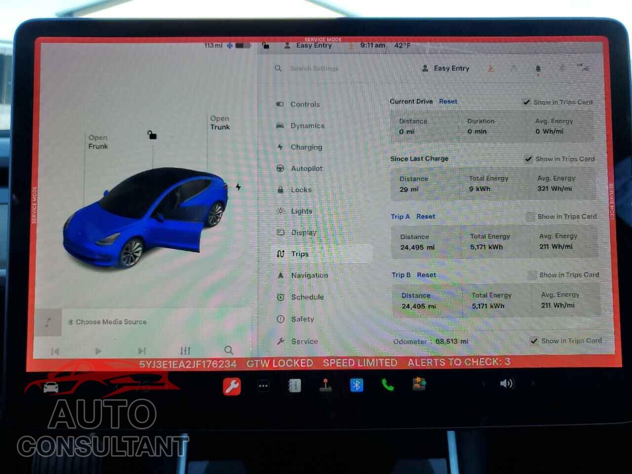TESLA MODEL 3 2018 - 5YJ3E1EA2JF176234