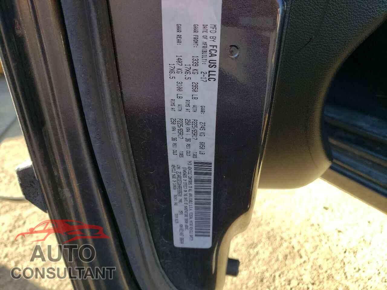 DODGE CARAVAN 2017 - 2C4RDGEGXHR699620
