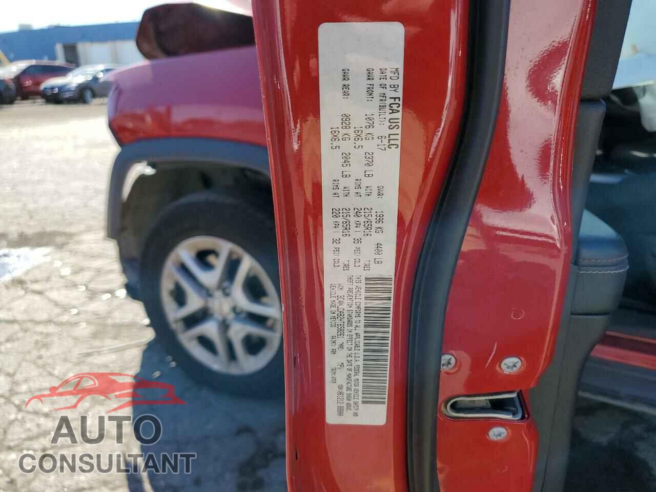 JEEP COMPASS 2017 - 3C4NJCAB2HT658261