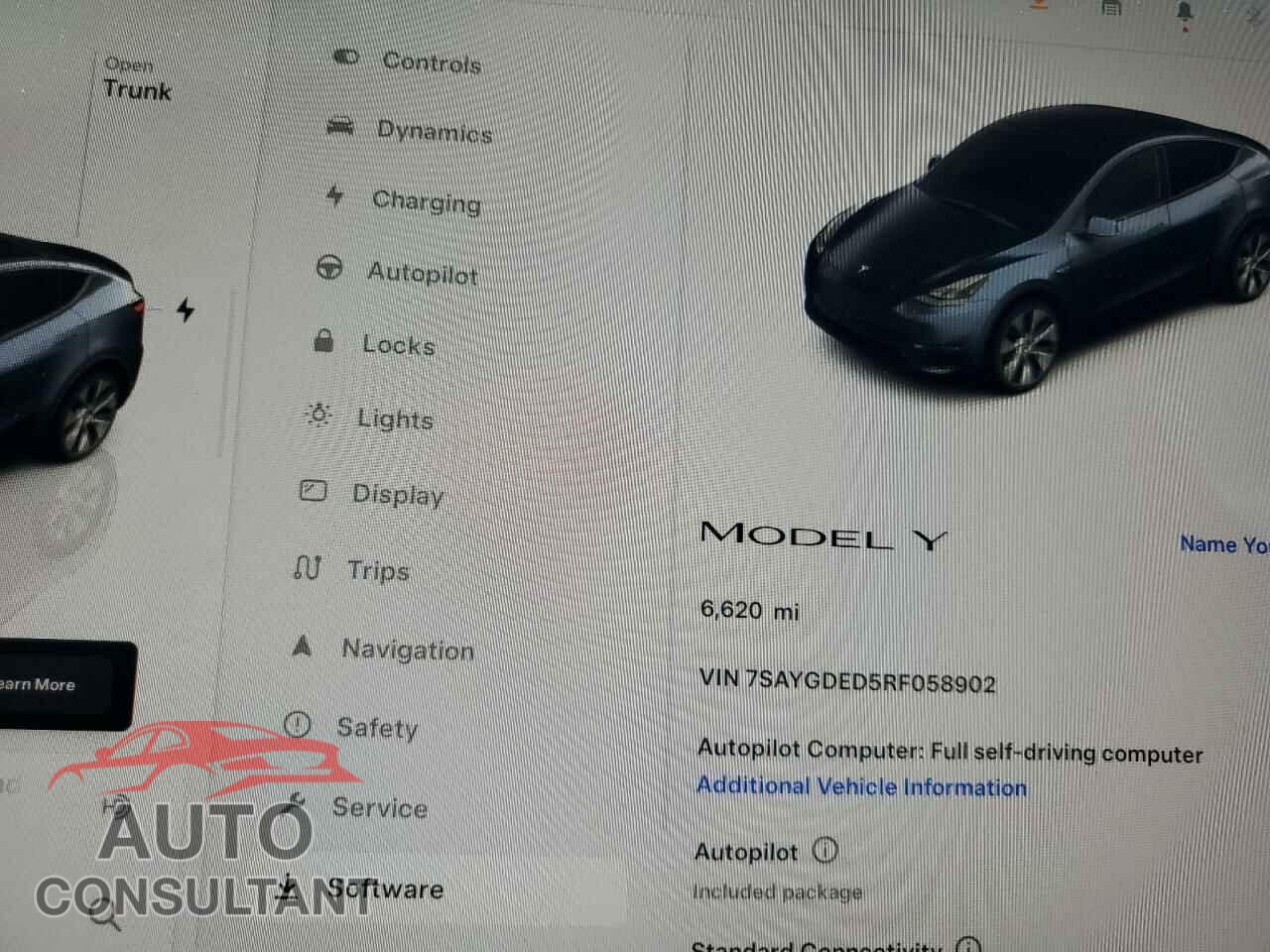 TESLA MODEL Y 2024 - 7SAYGDED5RF058902
