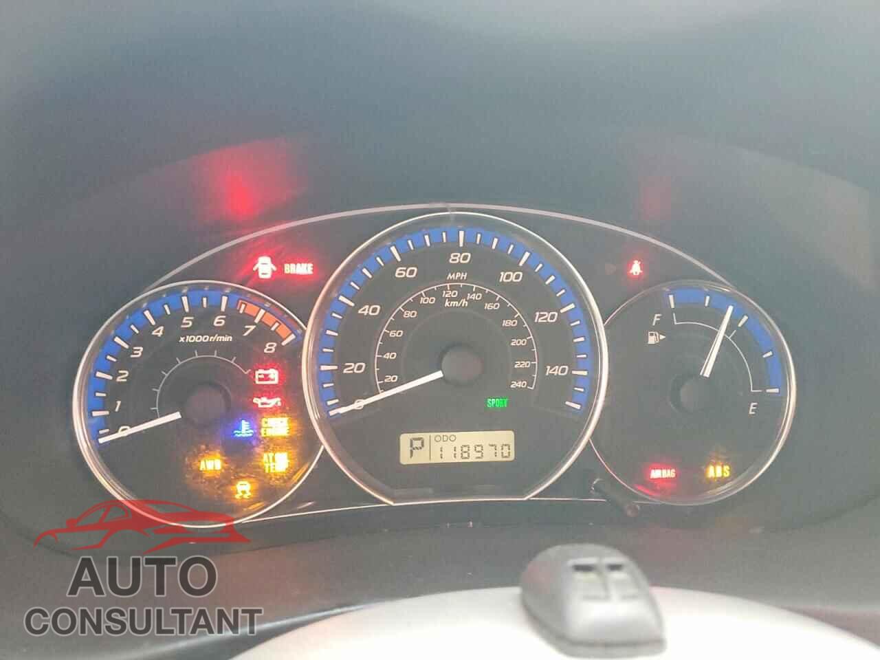 SUBARU FORESTER 2012 - JF2SHABC6CH442268