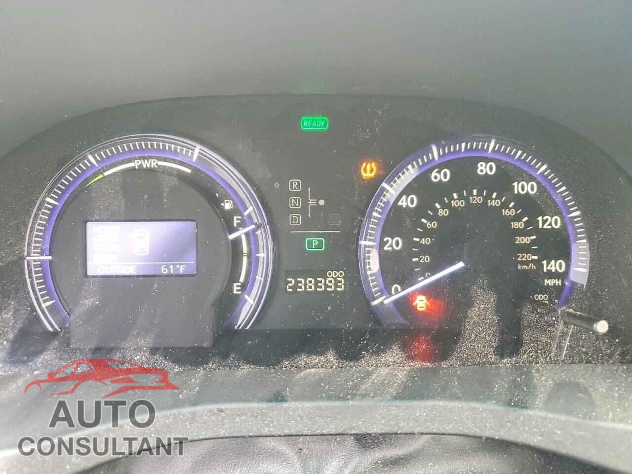LEXUS HS 2010 - JTHBB1BA0A2024799