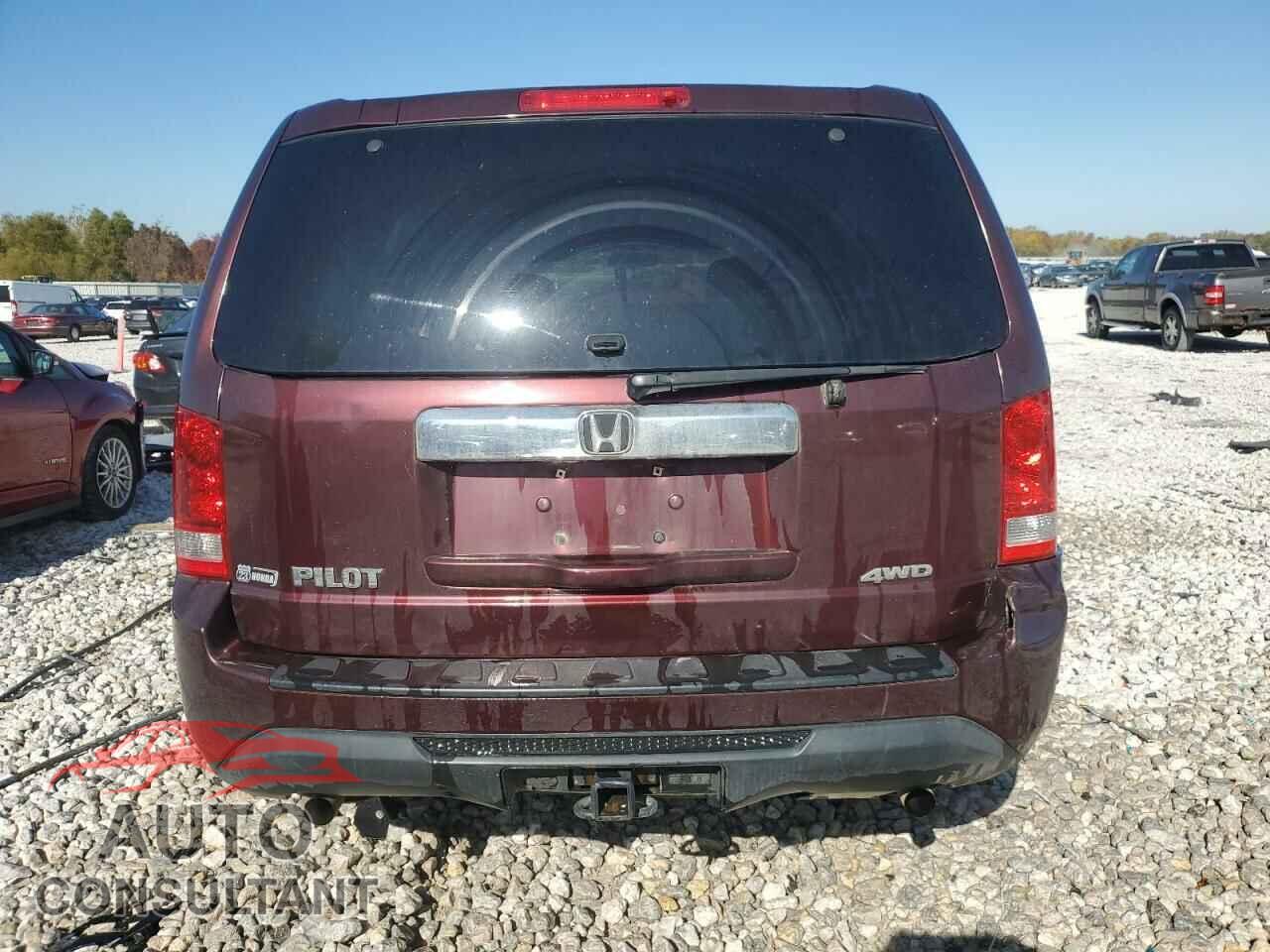 HONDA PILOT 2012 - 5FNYF4H24CB021549