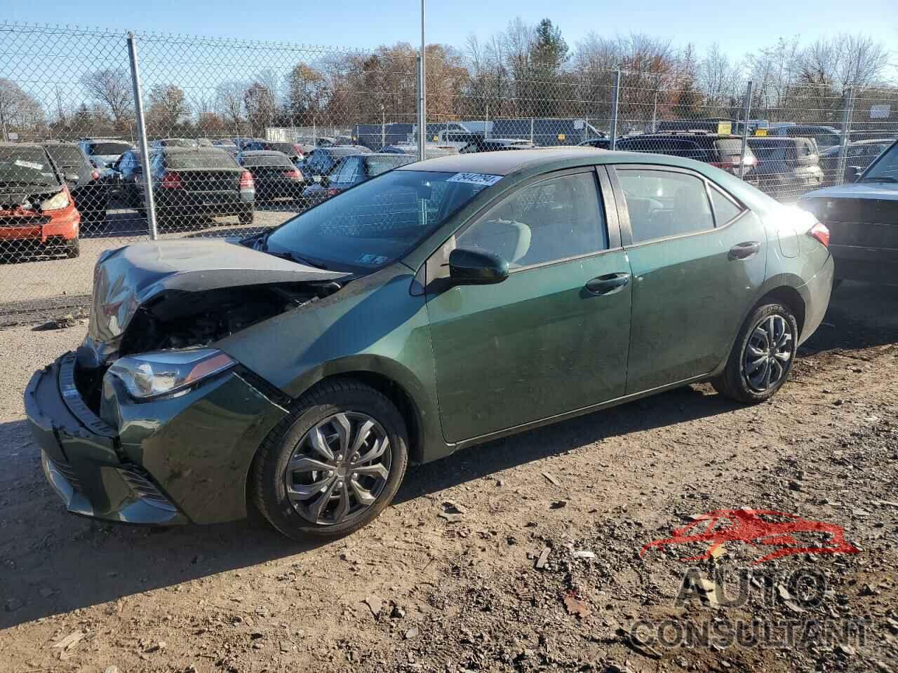 TOYOTA COROLLA 2015 - 2T1BURHE2FC434498