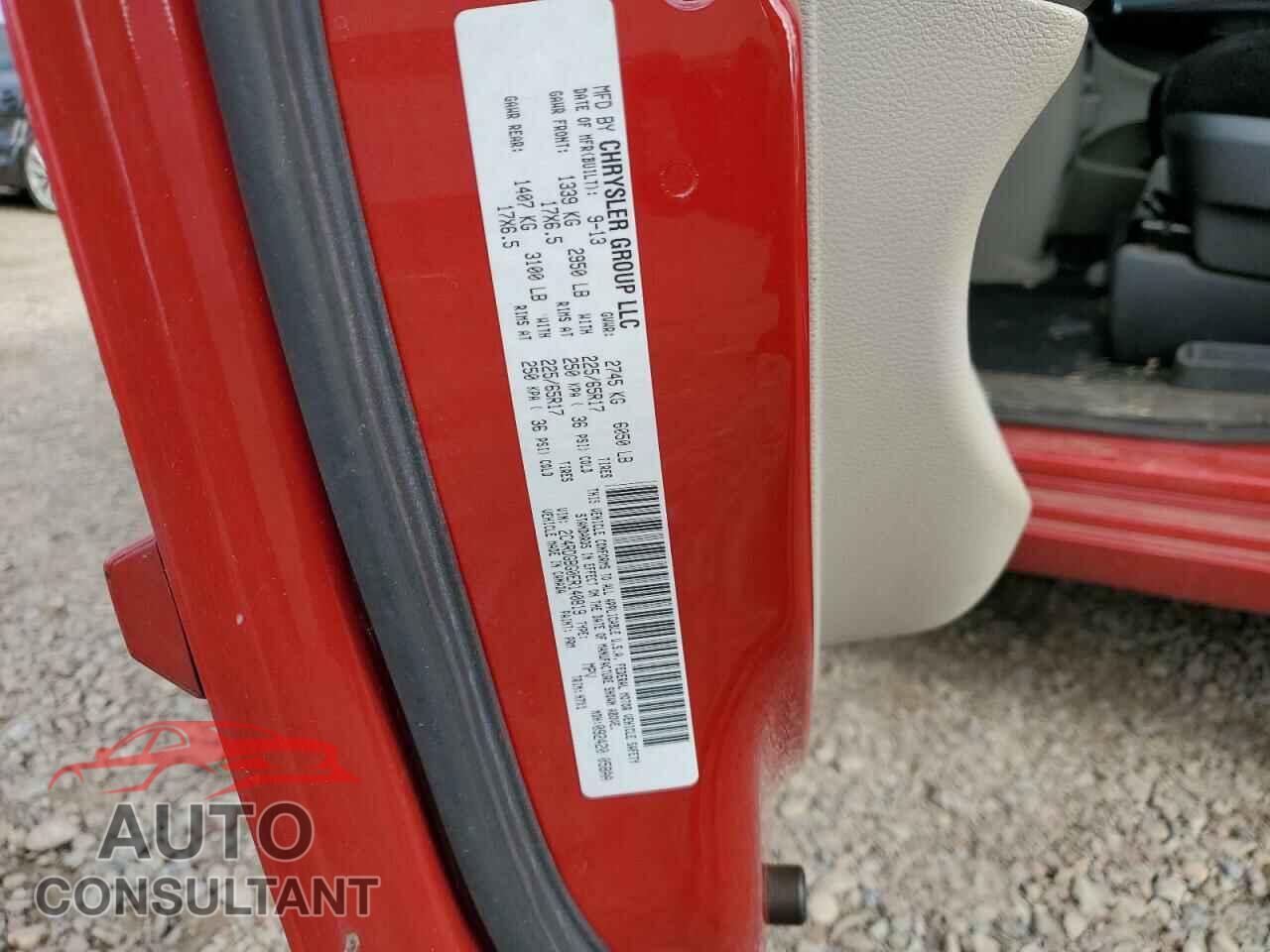 DODGE CARAVAN 2014 - 2C4RDGBG0ER140819