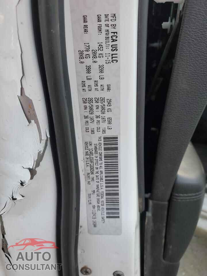 DODGE DURANGO 2015 - 1C4RDJDG0FC236504