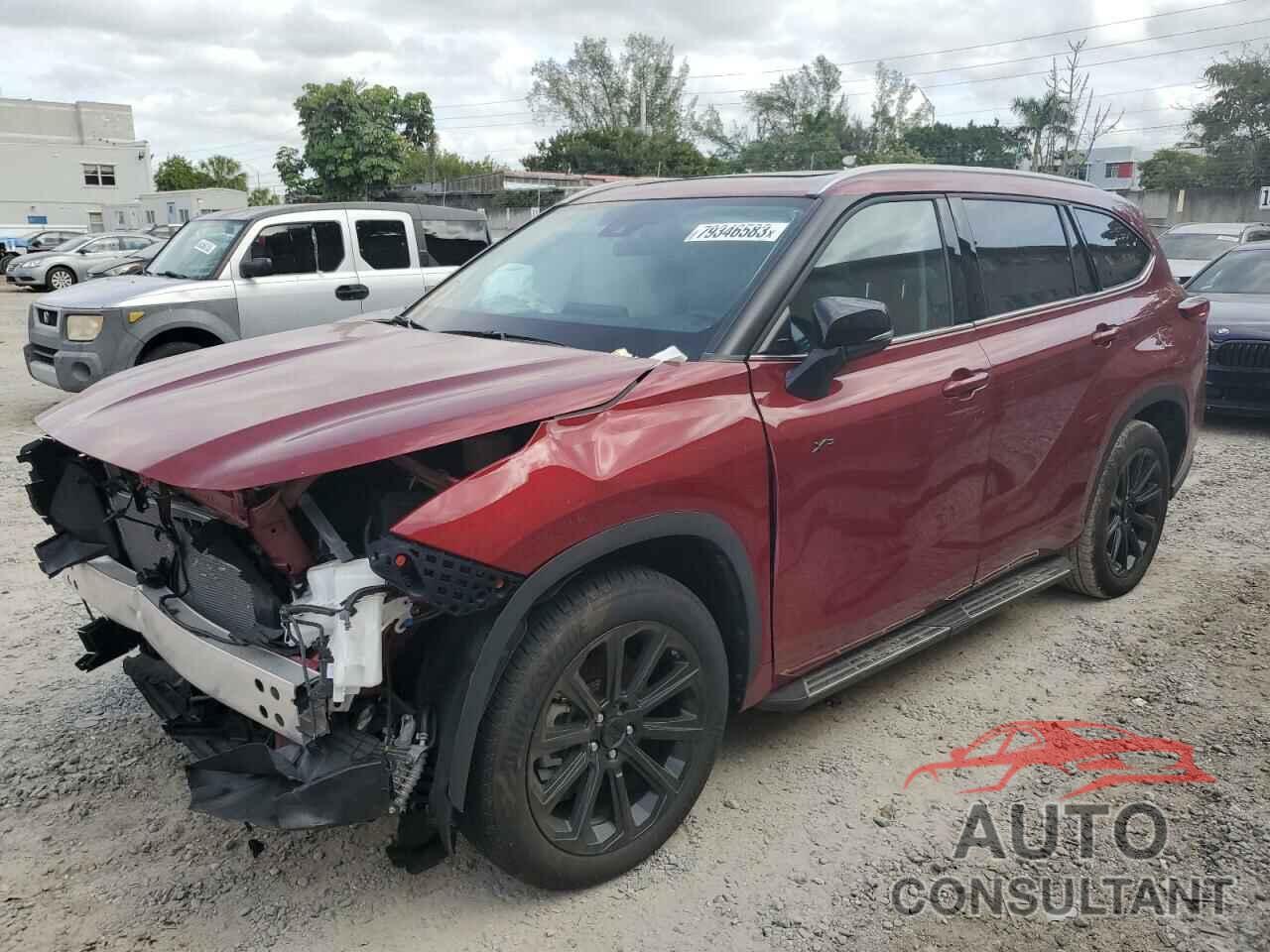 TOYOTA HIGHLANDER 2022 - 5TDGZRAH1NS141211