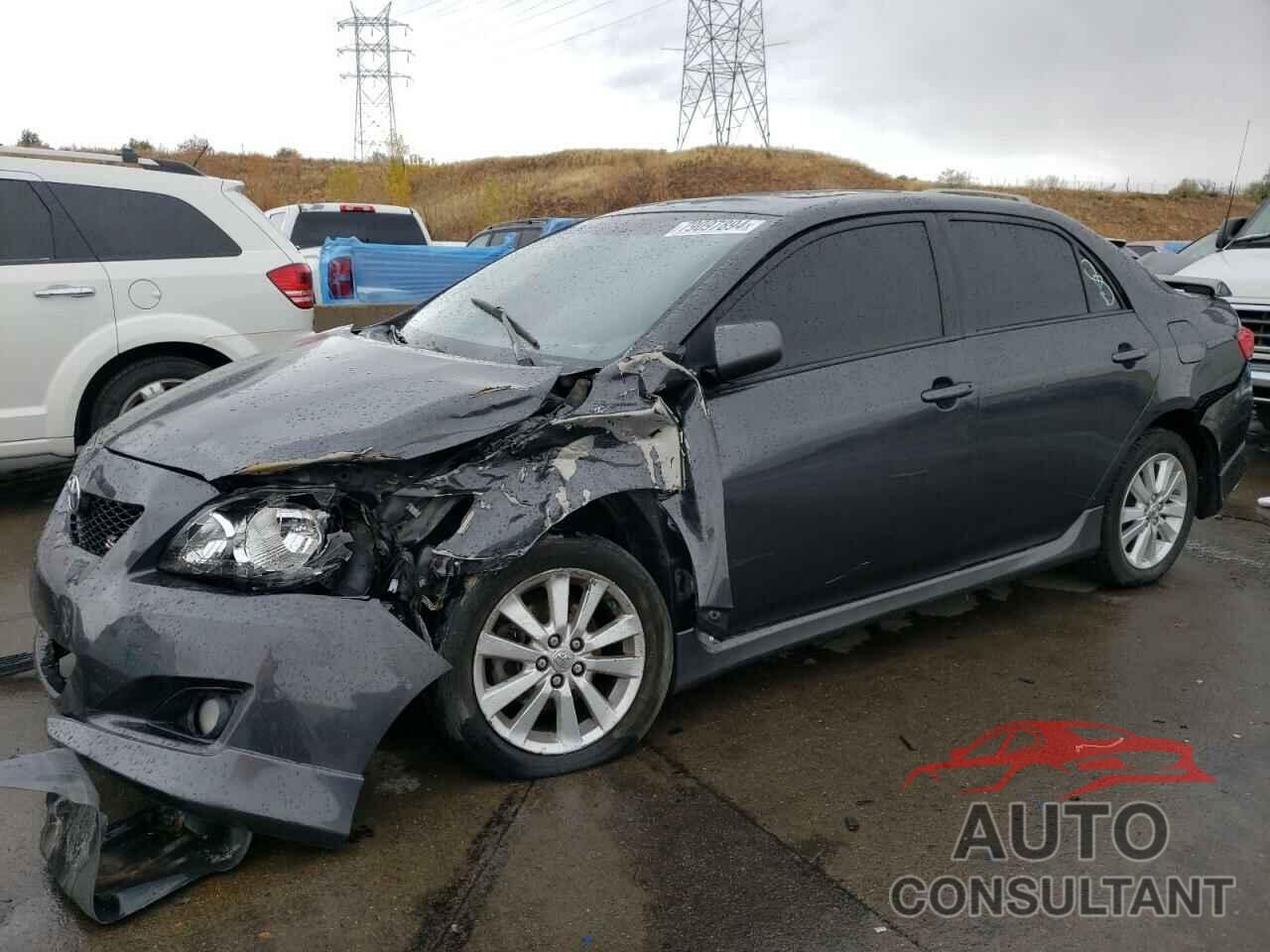 TOYOTA COROLLA 2009 - 1NXBU40E59Z091641
