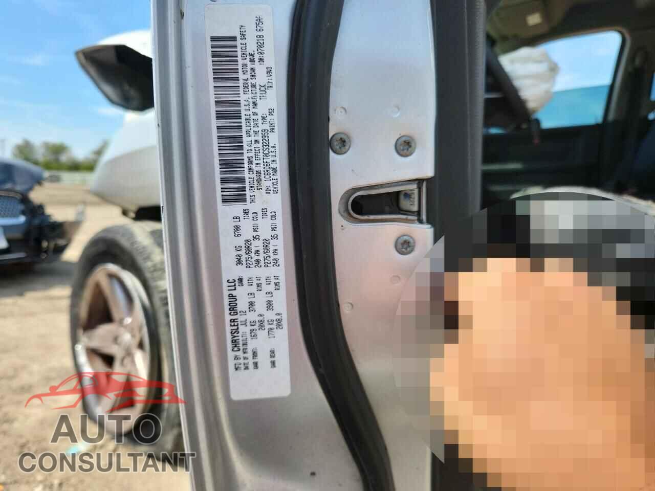 DODGE RAM 1500 2012 - 1C6RD6FT0CS322959